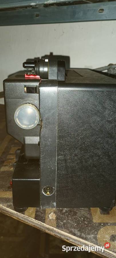 Rzutnik 8mm z kasetą audio vintage Kadzidło