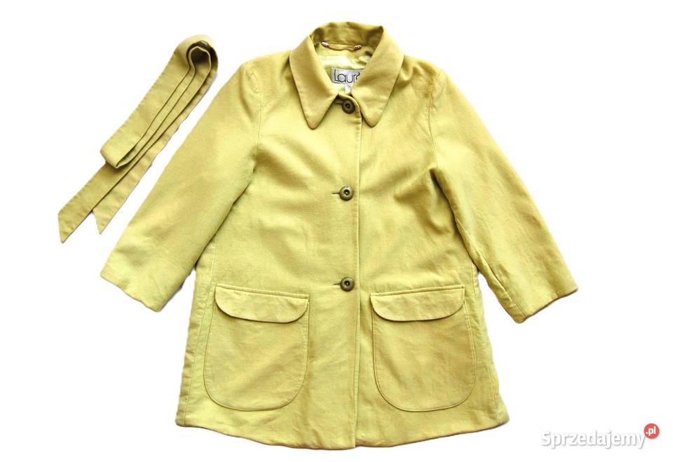 Laurl wełniany płaszcz damski vintage S M wełna lubelskie Lublin sprzedam