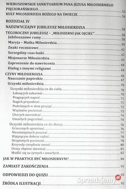 Wszystko o Bożym Miłosierdziu Geneza świadkowie lubelskie Chełm sprzedam