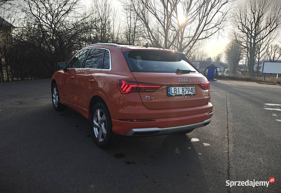 Audi Q3 2021 Pulse Orange 1984cm3 Audi lubelskie Biała Podlaska