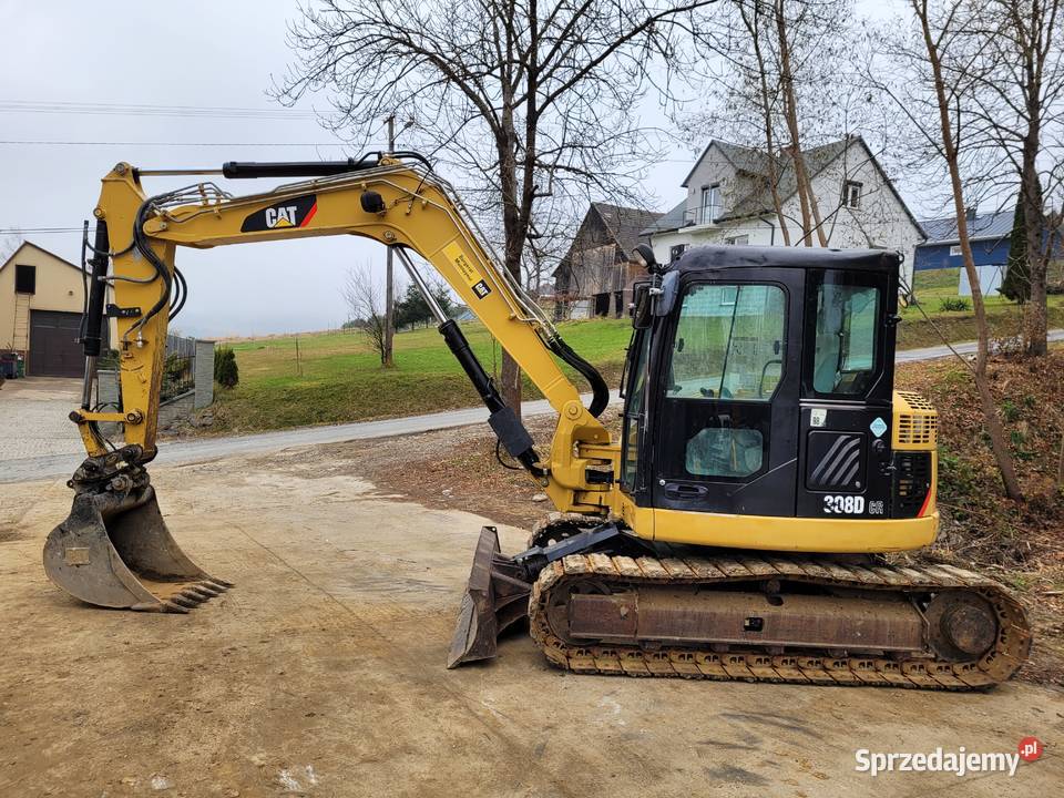 Caterpillar 308D CR koparka gąsienicowa 9 ton Chełmiec
