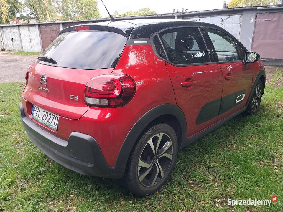 C3 Citroen 2021 przebieg 41 12 110 garażowany wielkopolskie Piła