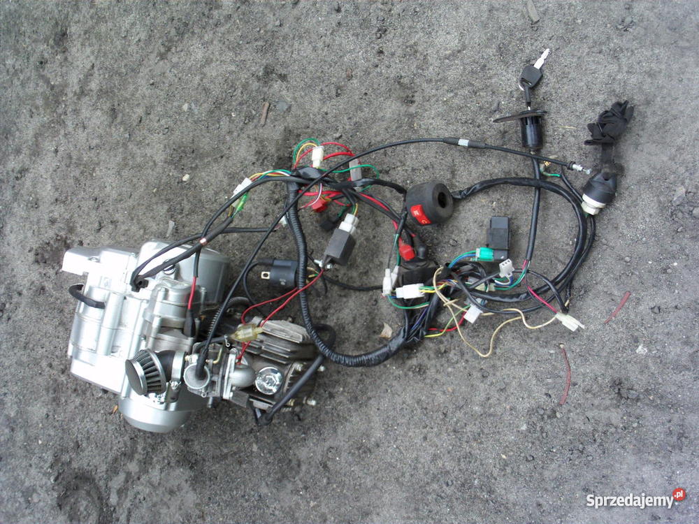 Silnik ATV 110 1 bieg wsteczny małopolskie Klucze