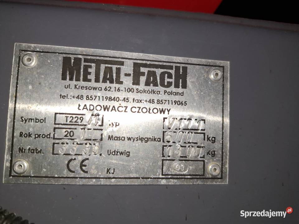 Zetor 7245 z ładowaczem tur MetalFach T2291 mazowieckie Maciejowice
