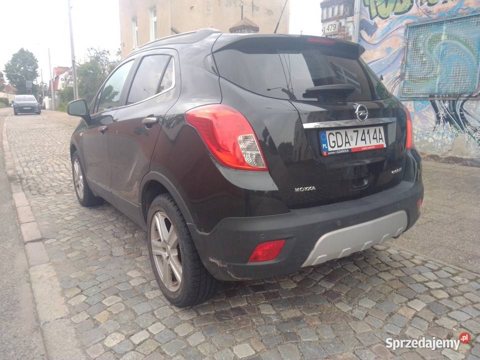 Opel Mokka 16 ecoflex 2013 niski przebieg światła do jazdy dziennej Pruszcz Gdański