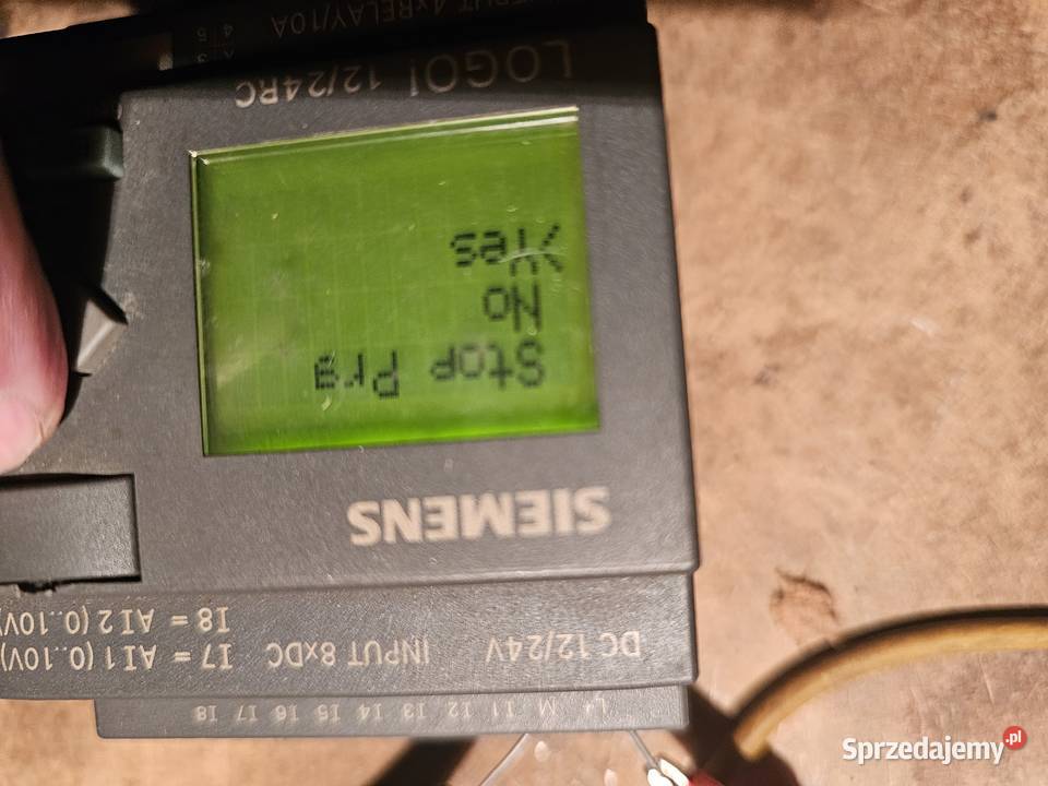 sterownik programowalny marki siemens i