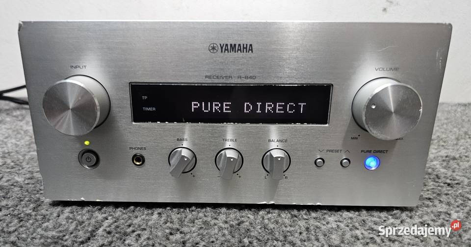 Yamaha PianoCraft R840 MCR840 SILVER Wzmacniacze i pokrewne małopolskie Kraków
