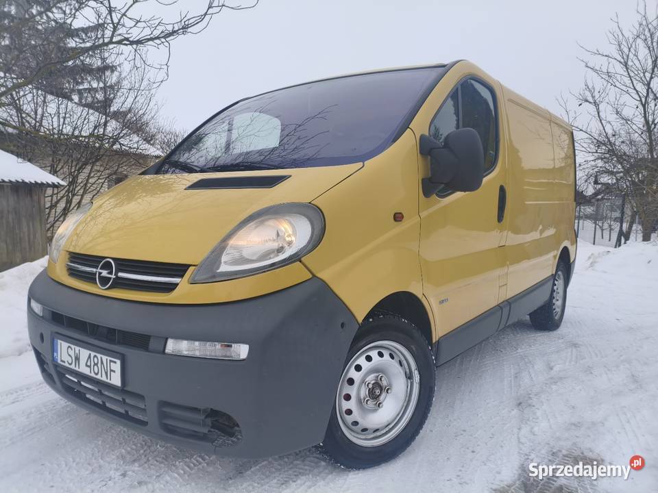 Opel Vivaro Trafić 19 CDTI 100 Klima 6bieg Rok produkcji 2003 Opel