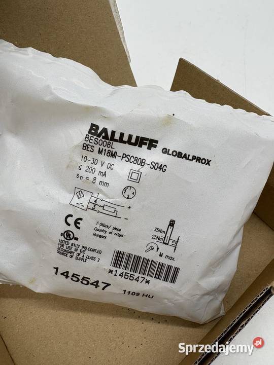 Balluff BES008L Czujnik indukcyjny Warszawa