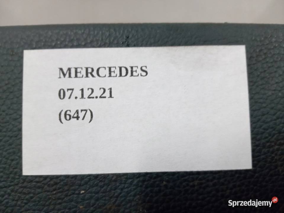 OSŁONA ZAŚLEPKA TAPICERKA MERCEDES SL R230 Nowy Tomyśl