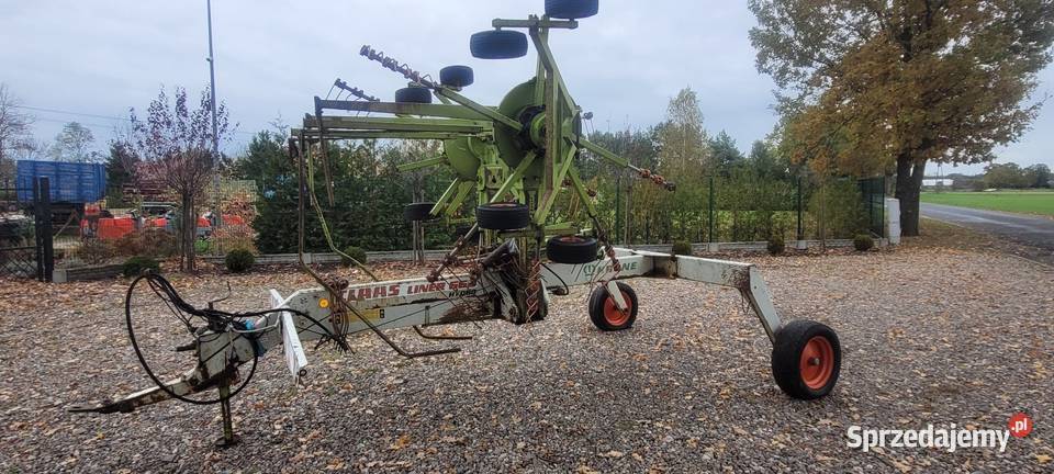Claas liner 660 zgrabiarka 2 karuzelowa Claas Huta Szklana