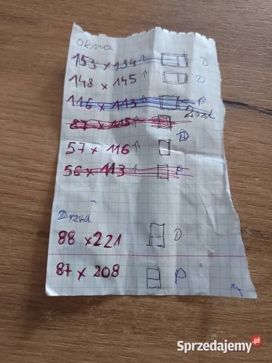 Okna z demontażu Sieczka