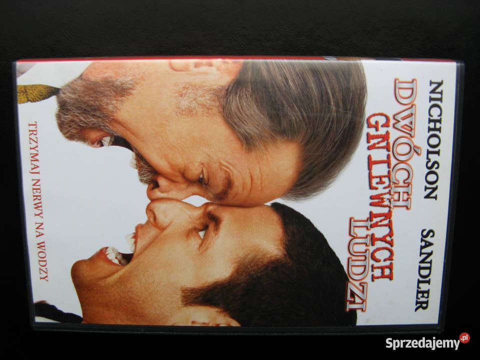 VHS Dwóch gniewnych ludzi Jack Nicholson Adam lektor wielkopolskie Poznań