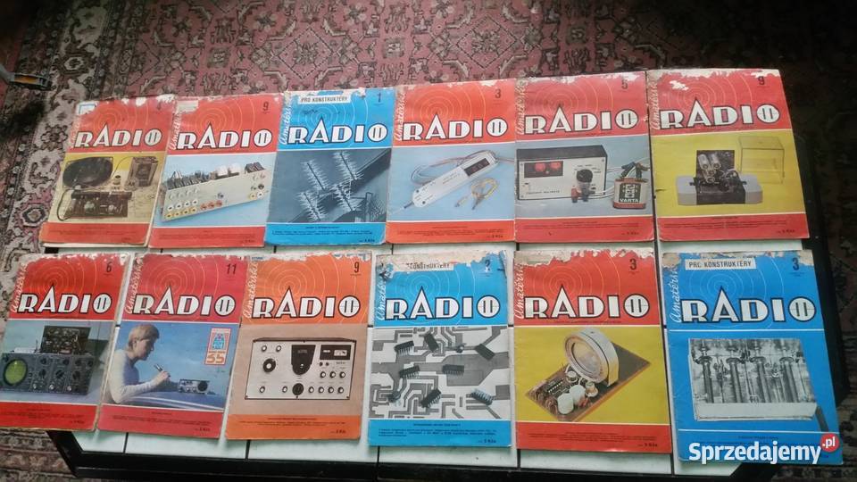 AMATERSKE RADIO 22 sztuki rzadkich egzemplarzy Suszec