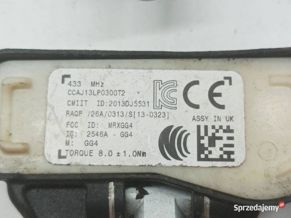 CZUJNIK SENSOR MRXGG4 2546AGG4 CCAJ13LP0300T2