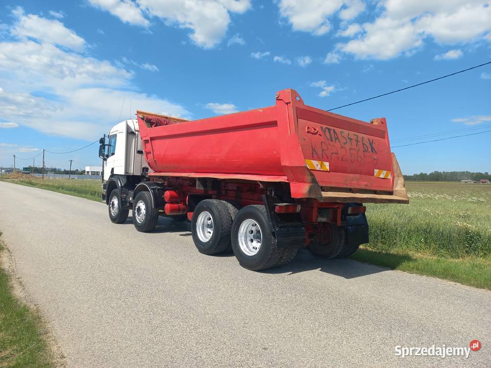 Scania 124 400 8X4 Wywrotka 4ośka Fajny Stan