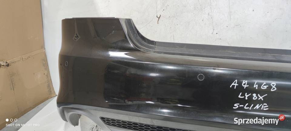ZDERZAK TYŁ AUDI A7 4G8 S LINE PDC KOMPLET LY8X osobowe Przystajń
