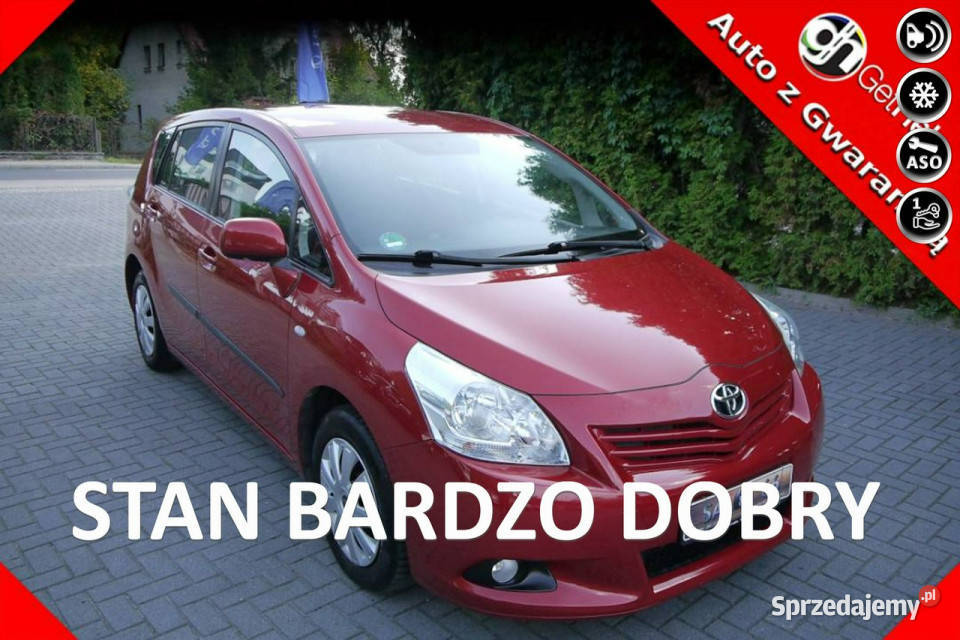 Toyota Verso 16 benzyna Stan b 100Bezwypadkowy z wspomaganie kierownicy Częstochowa