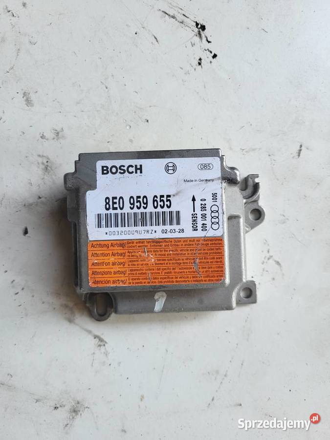 Moduł sensor AIR BAG AUDI 0285001400 Mielec