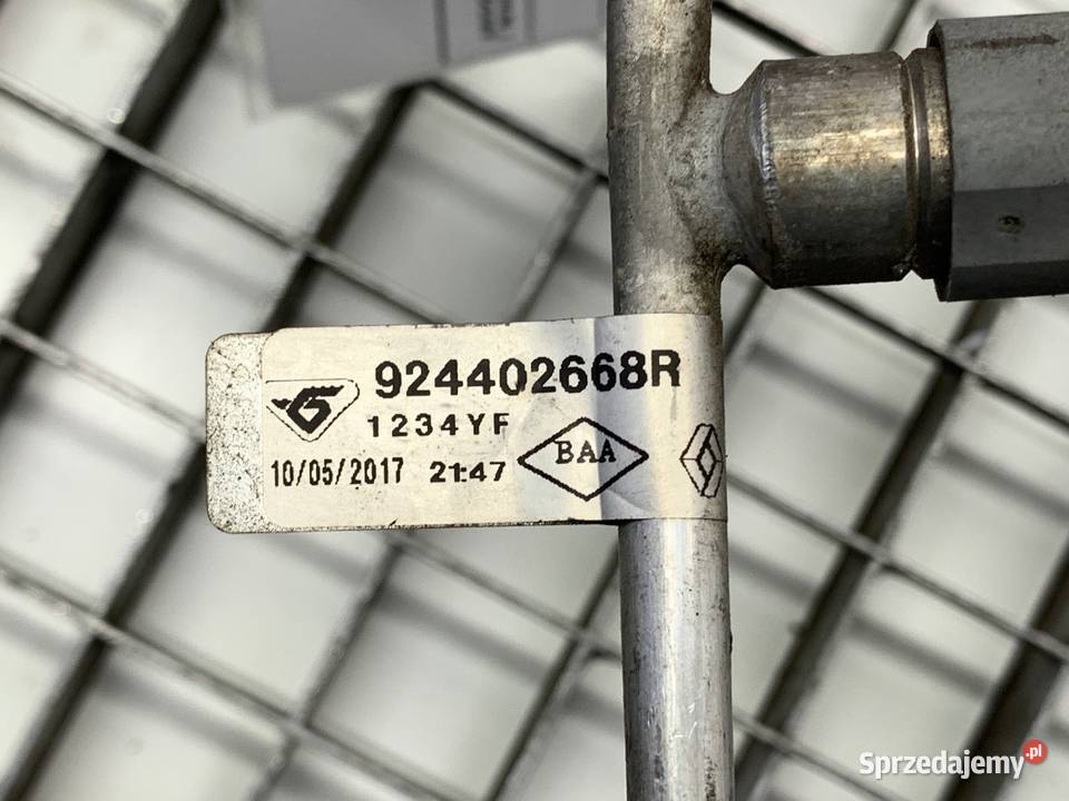 RURKA KLIMATYZACJI RENAULT MEGANE IV 924402668R osobowe podkarpackie sprzedam