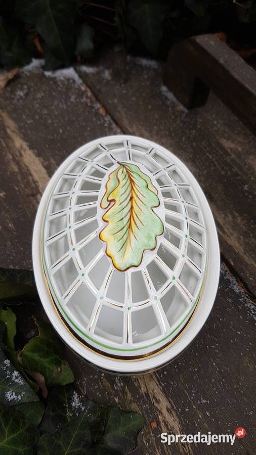 Ćmielów pporcelanowe pudełko Myszków