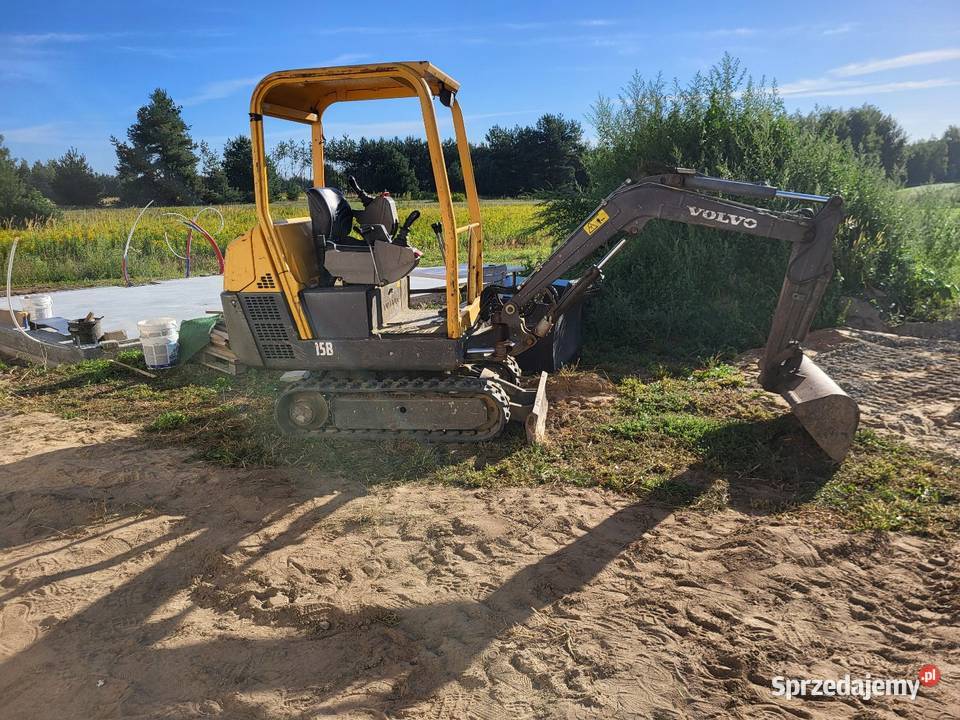 Minikoparka volvo ec15 B Przeworsk