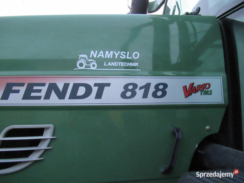 Fendt 818 Vario TMS Com 2 Fendt opolskie sprzedam