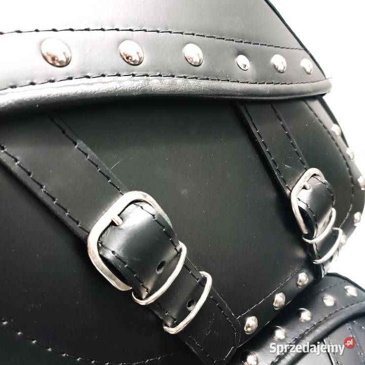 SAKWY BOCZNE HARLEY SKÓRA NATURALNA JAKOŚĆ