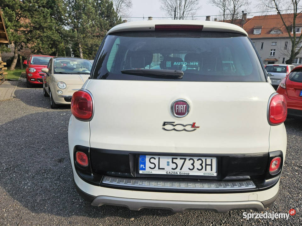Fiat 500L Instalacja gazowa Klima Tempomat 6 światła przeciwmgielne 500L śląskie Ruda Śląska