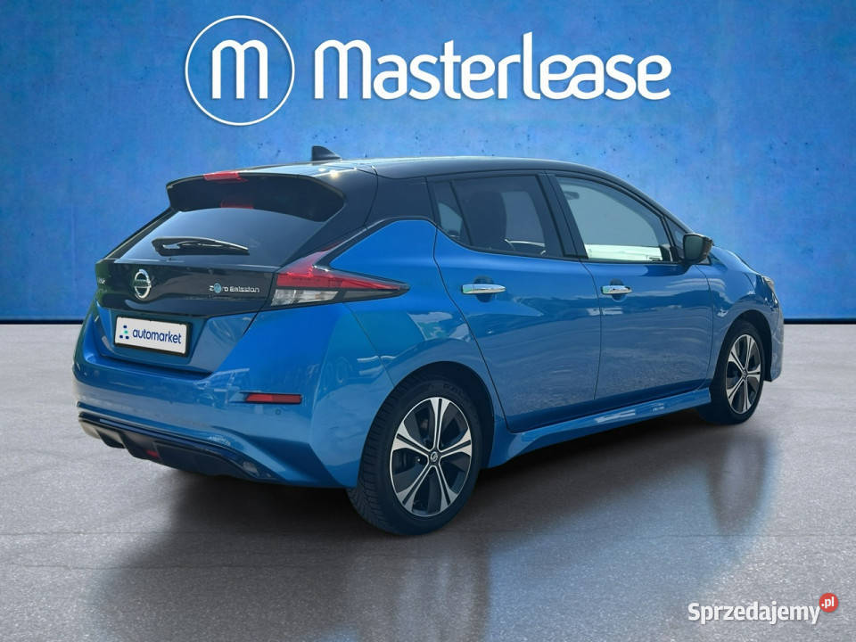 Nissan Leaf 40kWh Tekna Z polskiego salonu wspomaganie kierownicy Warszawa