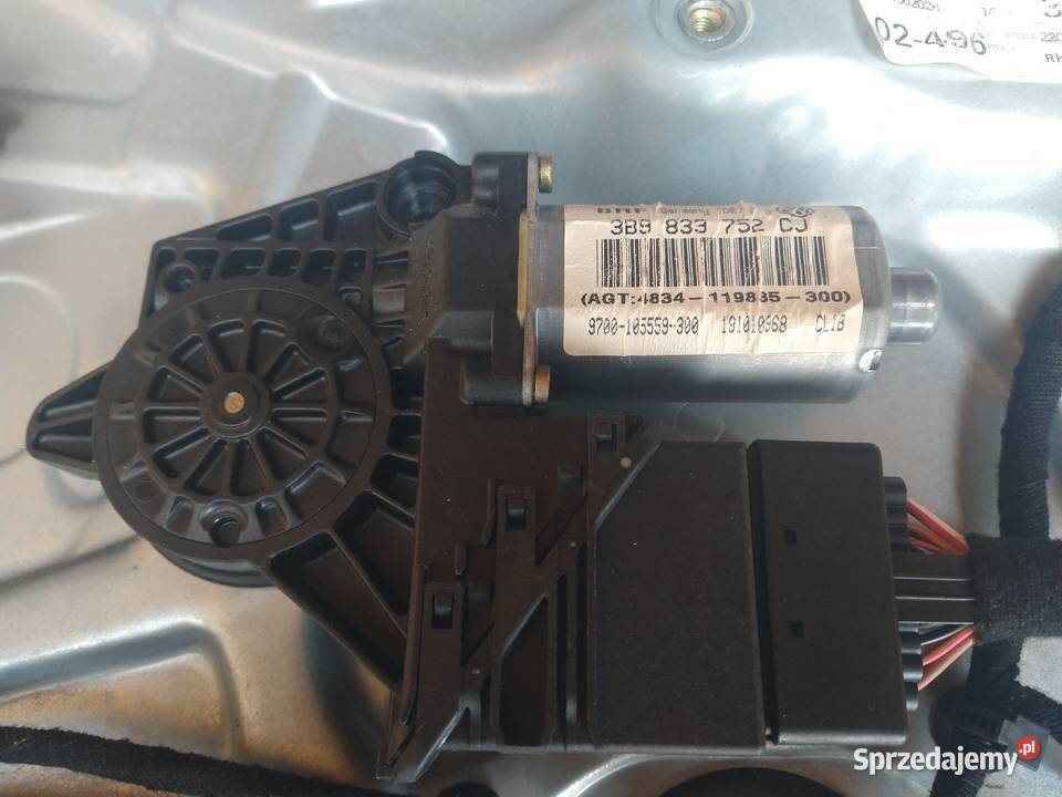 Mechanizm SzybBlacha Prawy Tył Vw Passat B5 3B9 małopolskie Radziszów