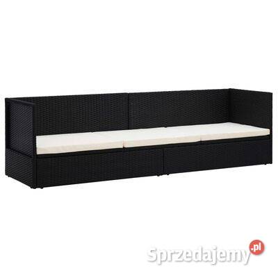 vidaXL Sofa ogrodowa z poduszkami polirattan Warszawa
