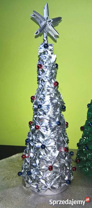 Choinka z makaronu super prezent nietuzinkowa Śrem