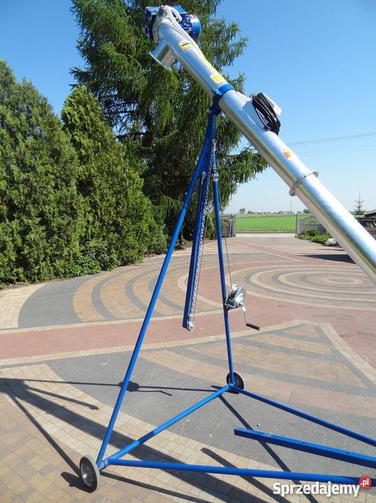 Przenośnik Ślimakowy Żmijka do zboża 3kW OCYNK Dakowy Suche