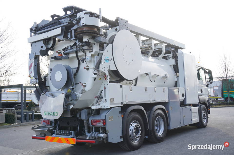 MAN TGS 26360 E6 Zabudowa WUKO Rivard 18 m3 180 pełny VAT małopolskie Kraków sprzedam