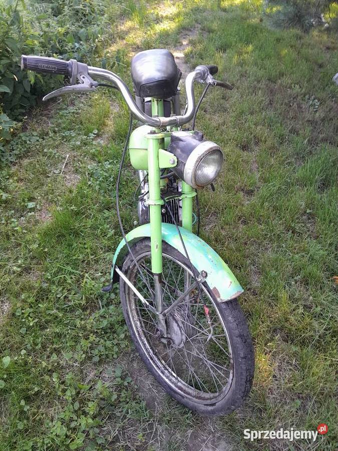 Romet komar 2352w zielony z prywatnej kolekcji Rok produkcji 1979 dolnośląskie Świerzawa sprzedam