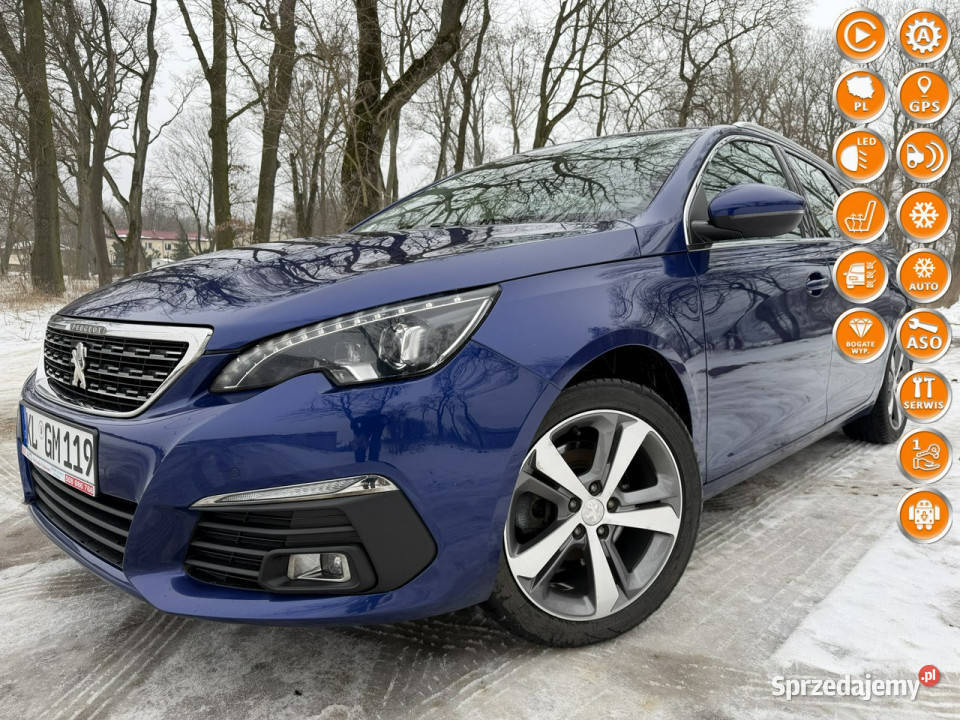 Peugeot 308 SW T9 Lift 20 HDi 150 Automat Navi Józefkowo