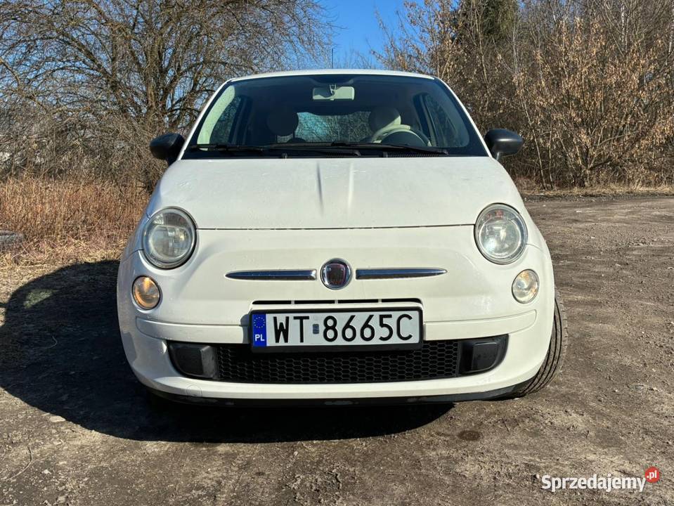 Fiat 500 niski przebieg Ławki