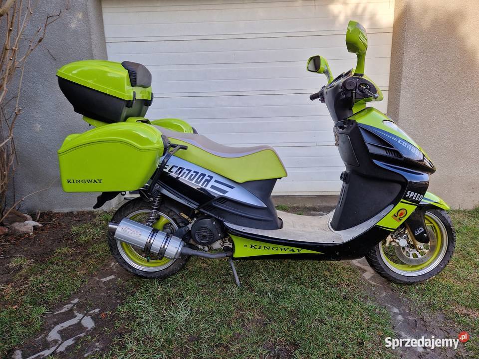 Skuter Kingway Condor nieuszkodzony