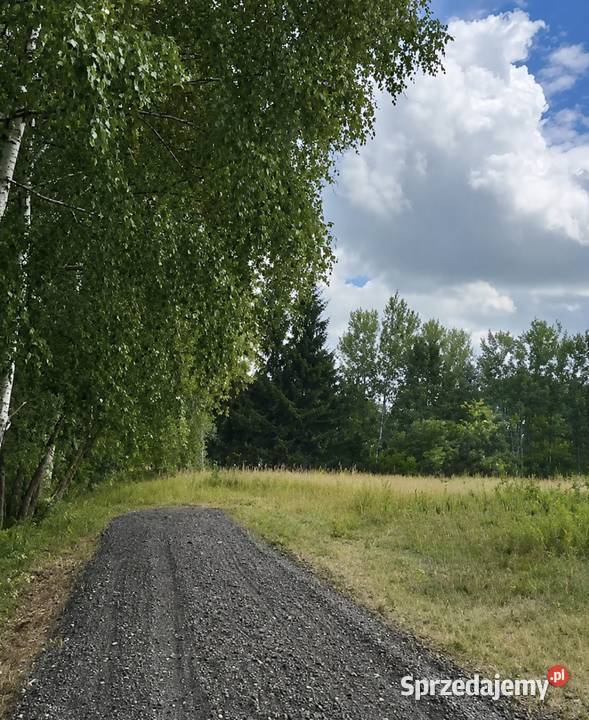 Okazja Działka budowlana 1610 m w malowniczej utwardzona lubelskie Ruda-Huta