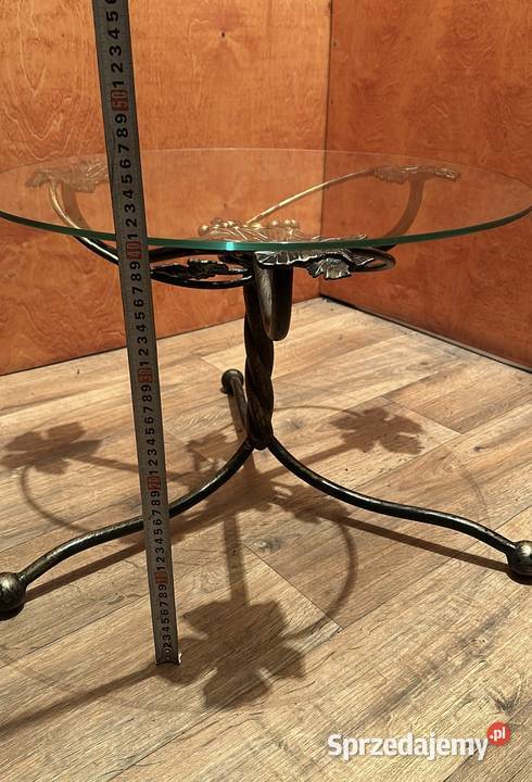 Unikatowy stolika kawowy ręcznie robiony 42cm opolskie Opole