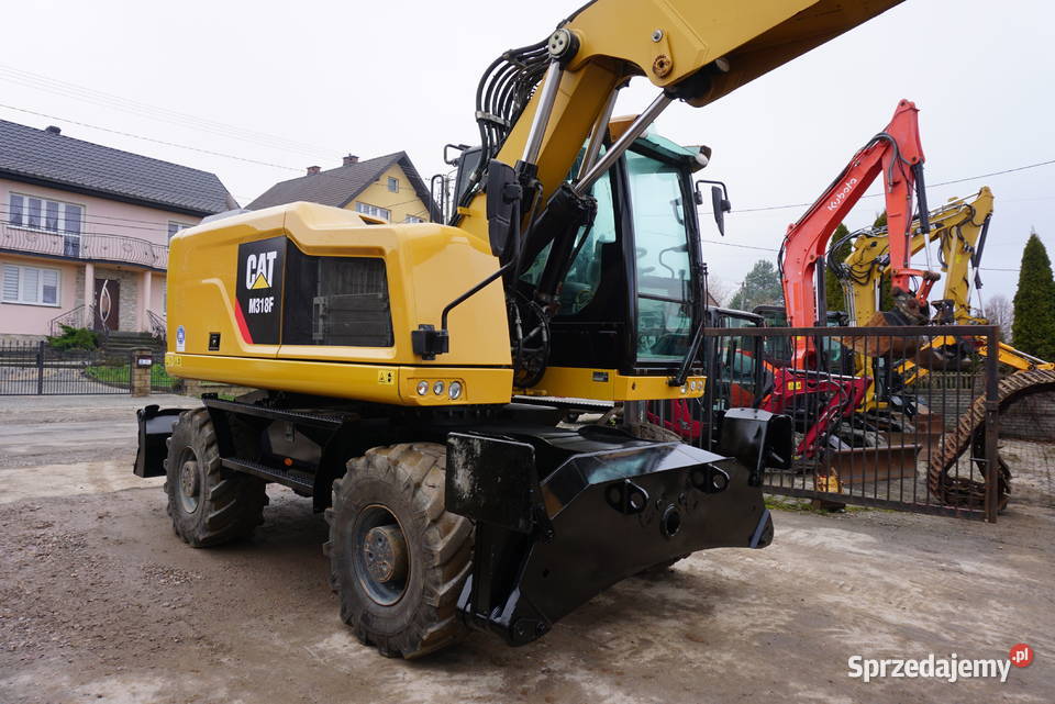 Koparka kołowa CAT M 318 F 2016 Rok produkcji 2016 Jeziorko