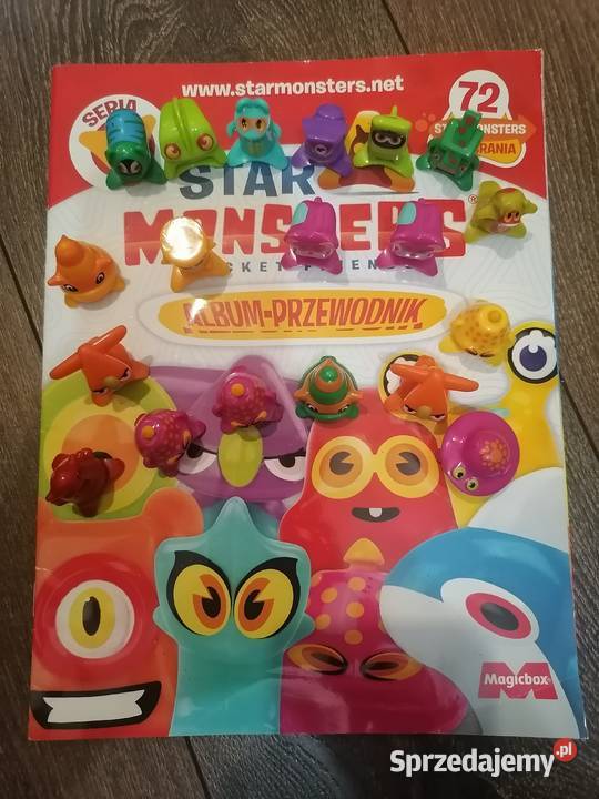 Star Monster Pocket Friends zestaw figurek album TM Toys dolnośląskie
