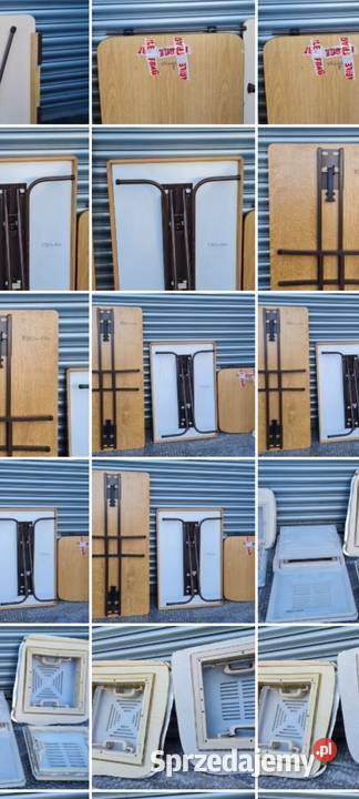Szyby do przyczep kempingowych kamperow 1000 Świdnica sprzedam