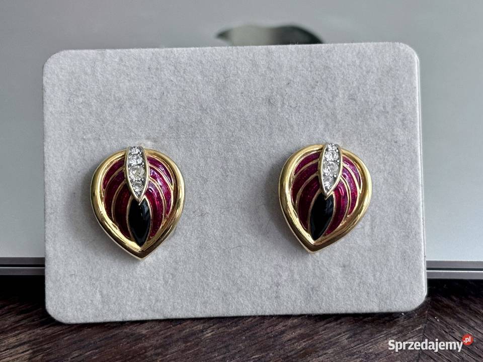 Okazja rzadkie klipsy CABOUCHON