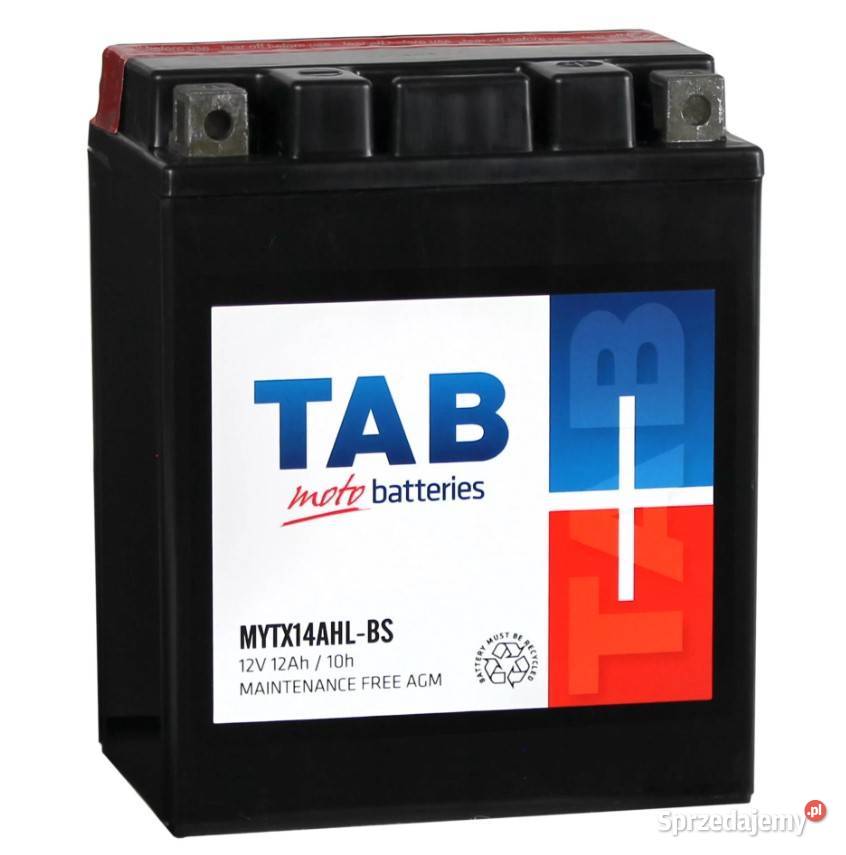 TAB YTX14AHLBS MYTX14AHLBS 12V 12Ah 170A Wrocław