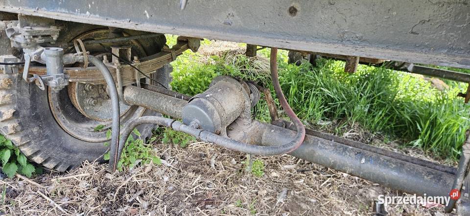 Przyczepa D46 z dokumentami zarejestrowana Miechów