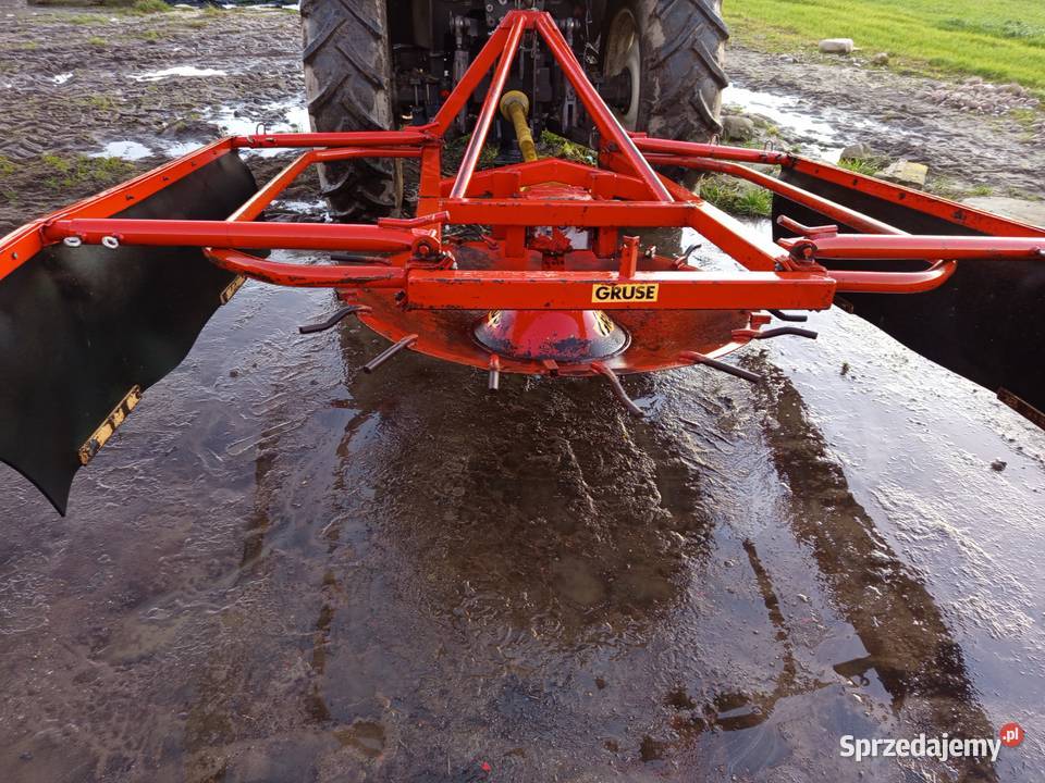 Rozbijak równiarka wał do pryzm trawy Szynkielów