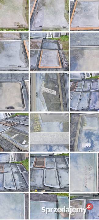 Szyby do przyczep kempingowych kamperow 1000 Świdnica