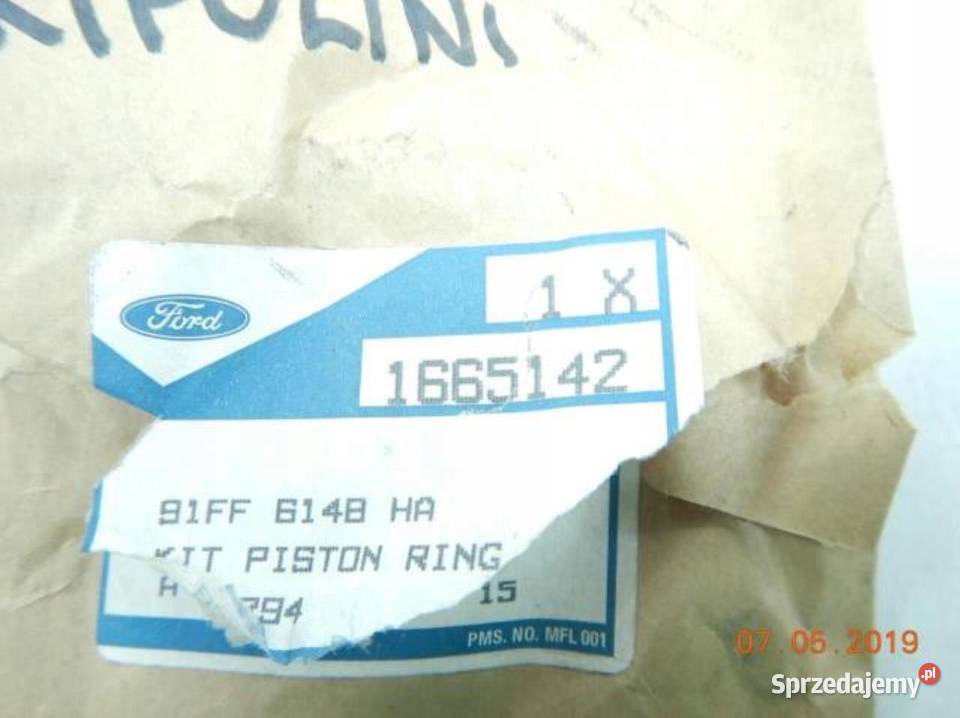 PIERŚCIENIE TŁOKA MONDEO 9600 FIESTA 9502 18D